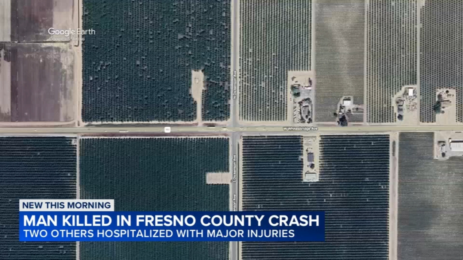 1 dead, 2 hospitalized following a head-on crash on Highway 180