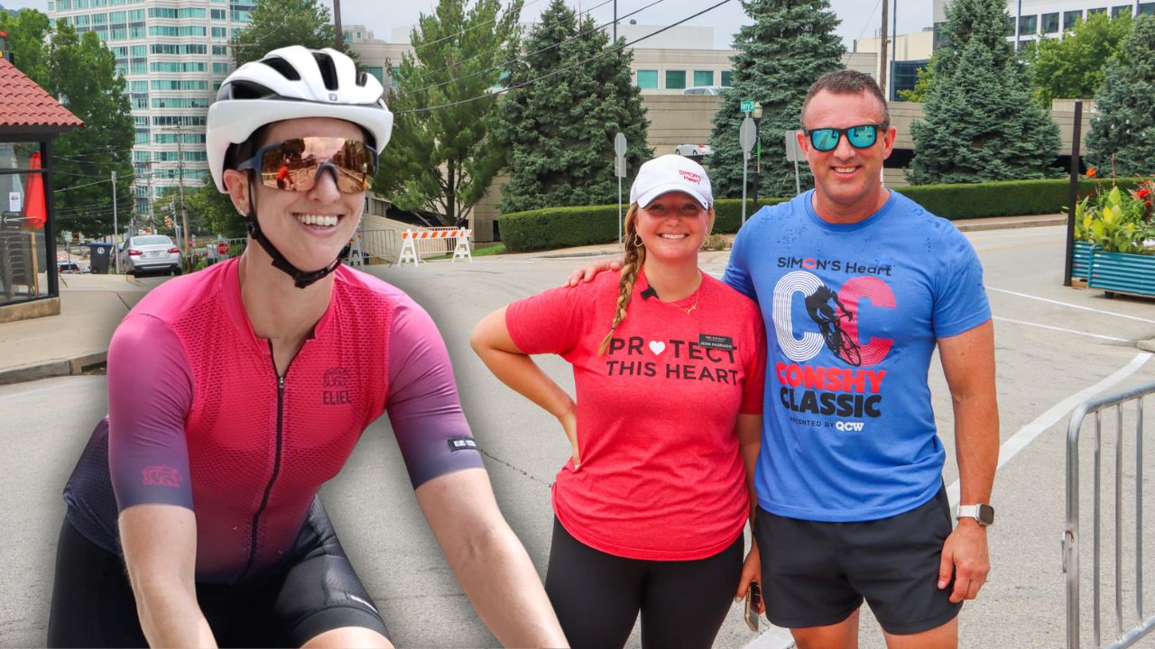 Community members pedal in Conshy Classic Bike Race for Simon's Heart 