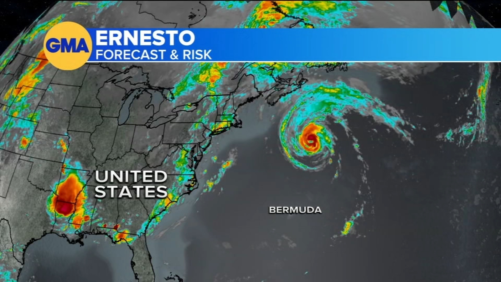 Ernesto becomes Category 1 hurricane again; dangerous conditions for East Coast beaches