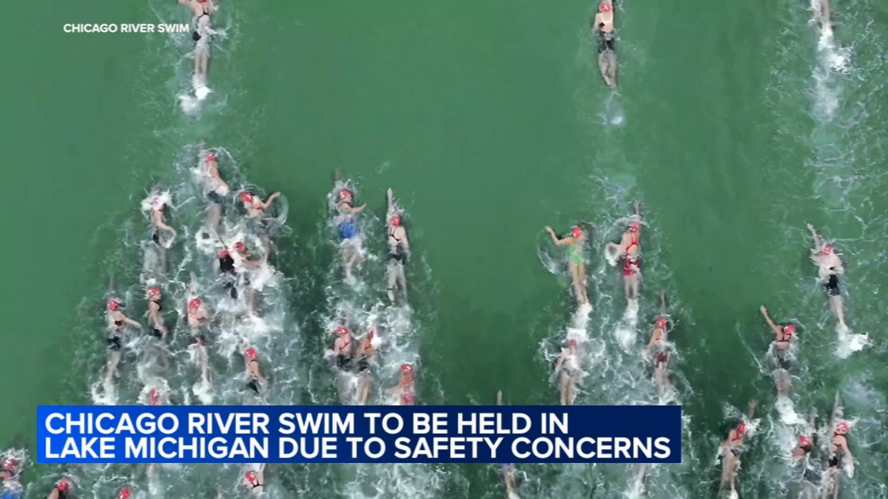 Chicago River Swim to be held in Lake Michigan due to safety concerns