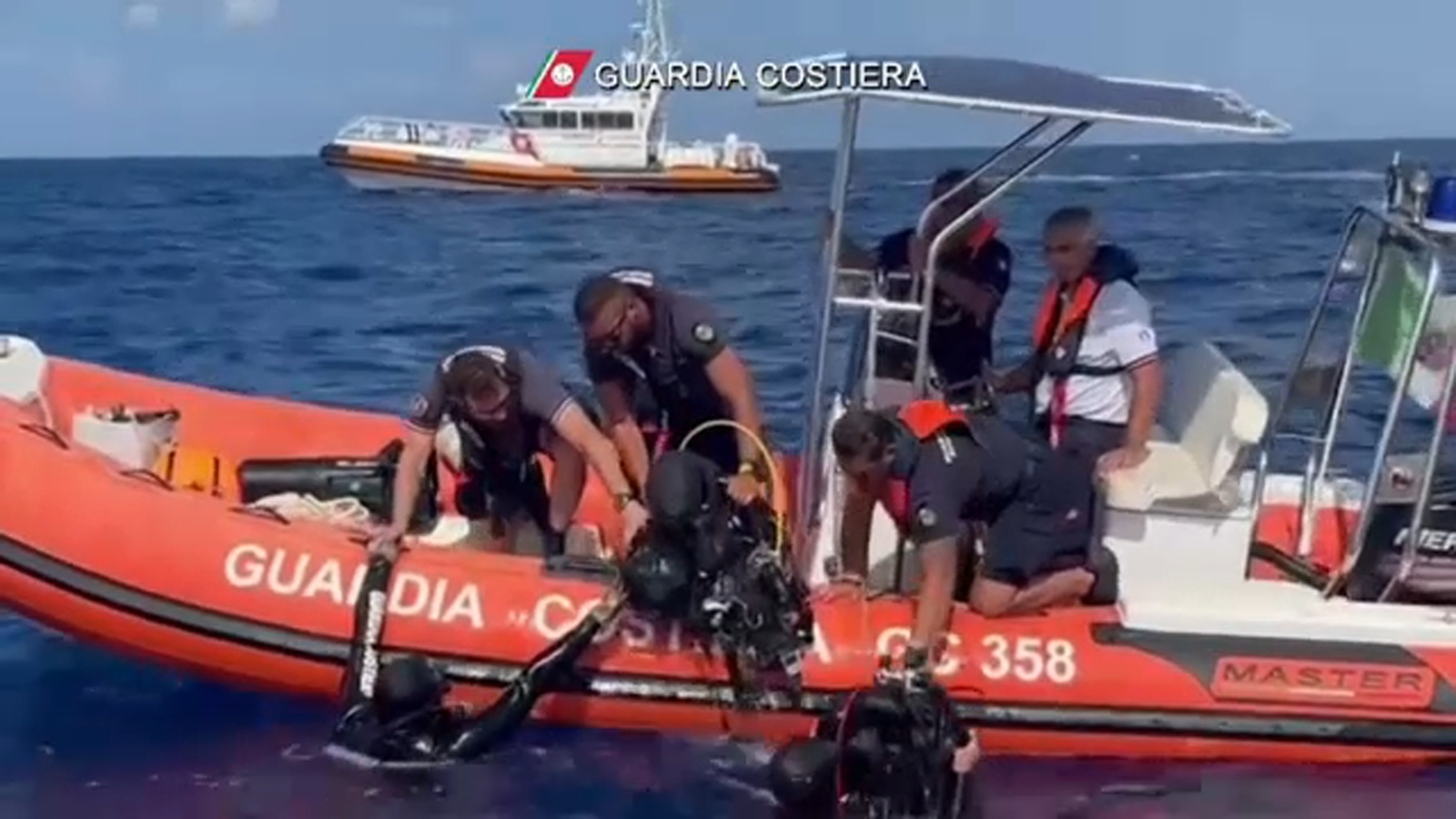 Divers find 4 bodies during search of superyacht wreckage after it sank off Sicily, 2 still missing