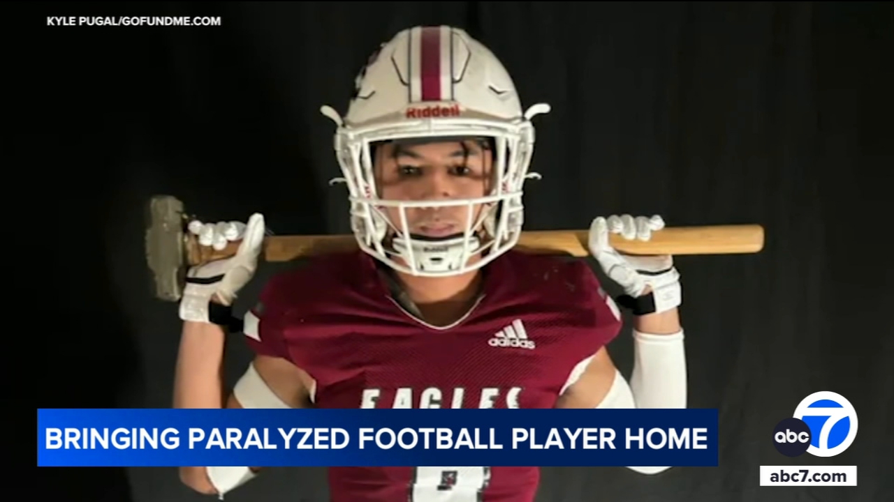 Former high school football star in Temecula paralyzed after injury