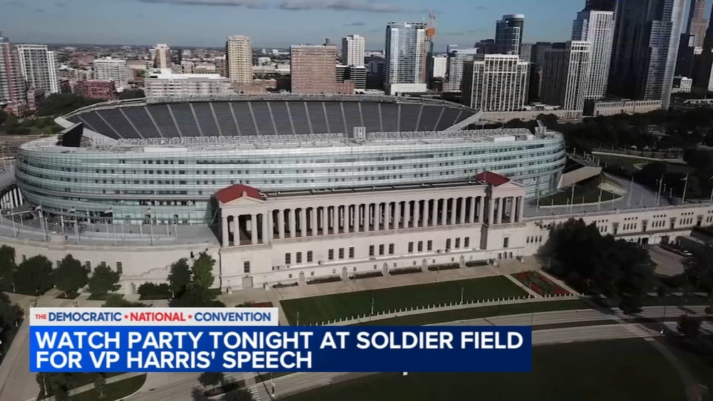 Massive DNC watch party being held at Soldier Field