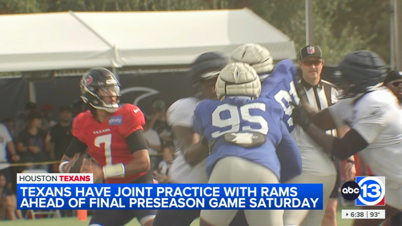 Texans fans treated to Stroud-Diggs show at joint practice with Rams
