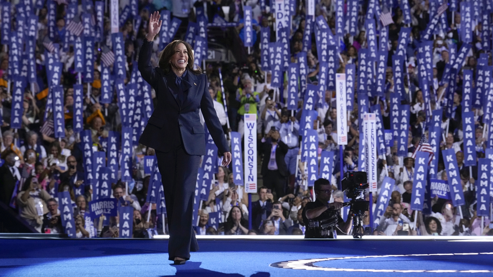 Valley Democratic applaud Harris' DNC speech, Republicans criticize it