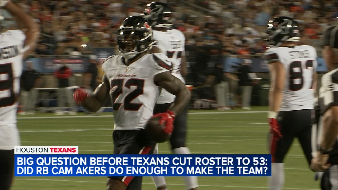 Did running back Cam Akers do enough to make the Texans 53-man roster ahead of NFL roster cutdown?
