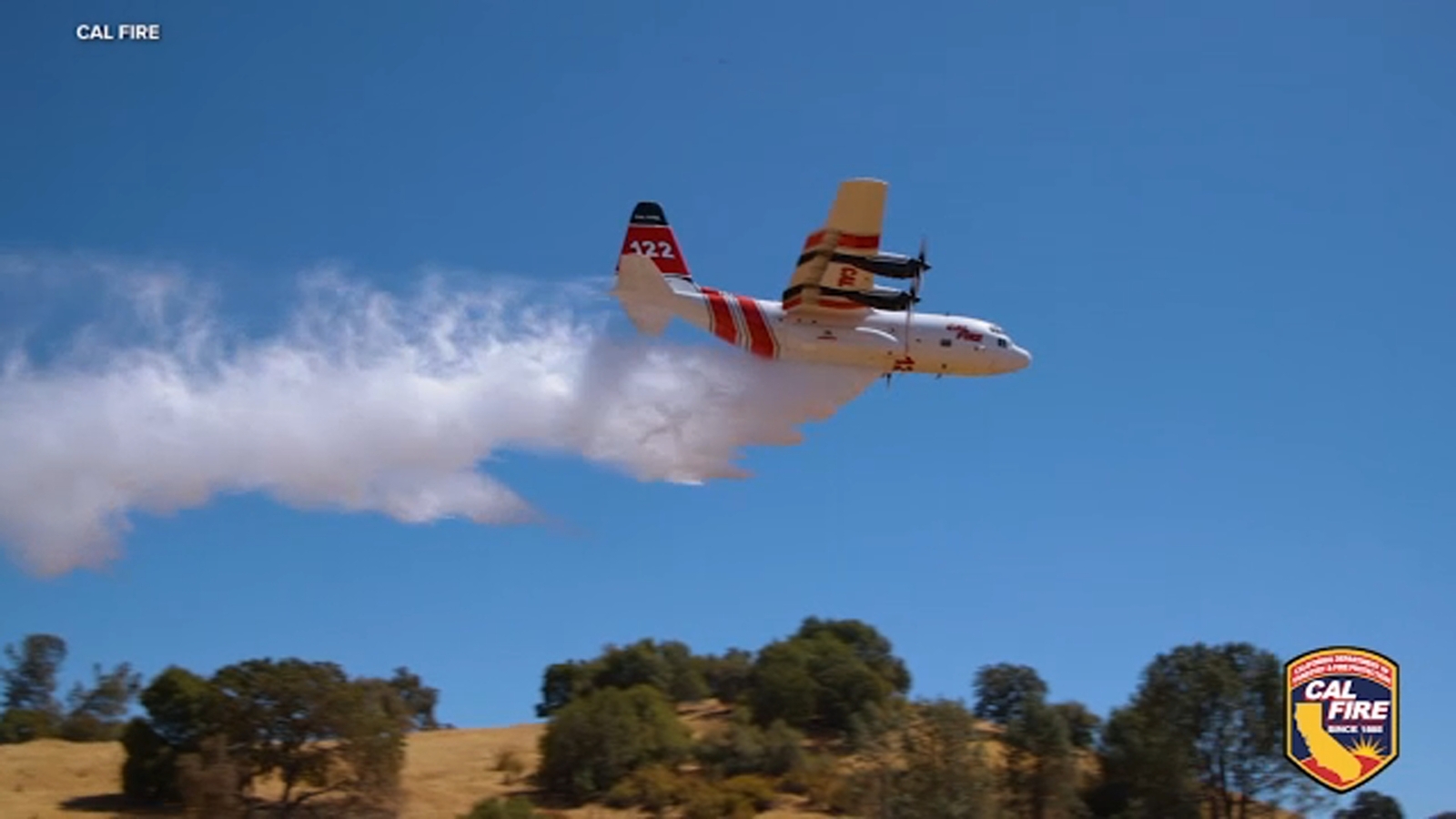 California deploys first C-130 Hercules made to fight wildfires