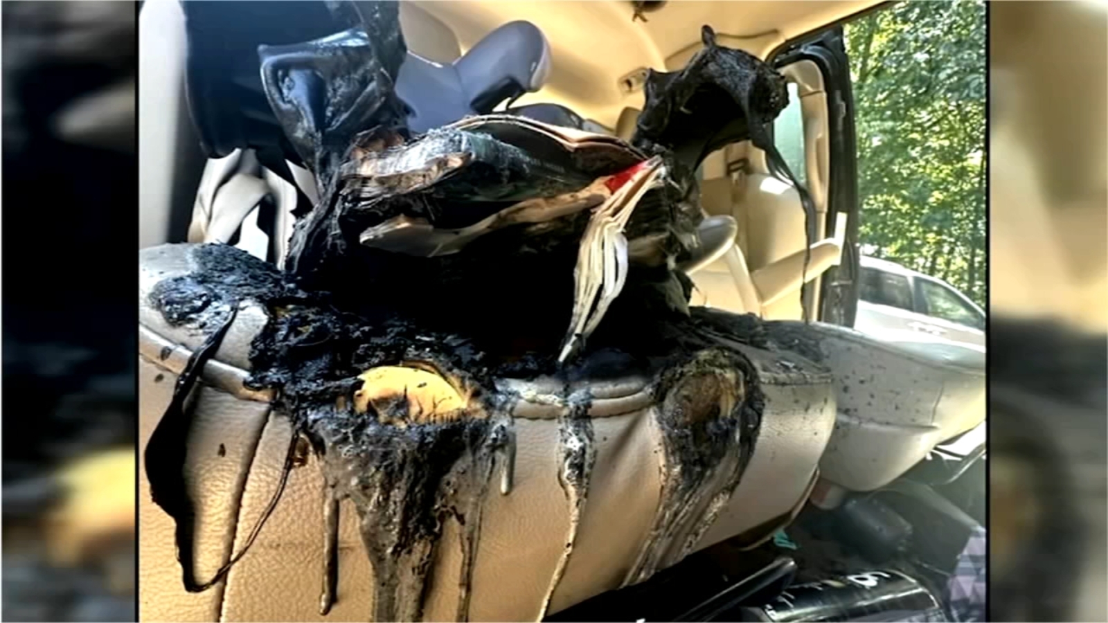 Battery inside children's book sparks car fire: North Carolina officials