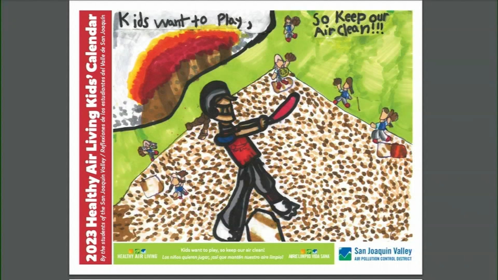 Valley Air District holding calendar contest