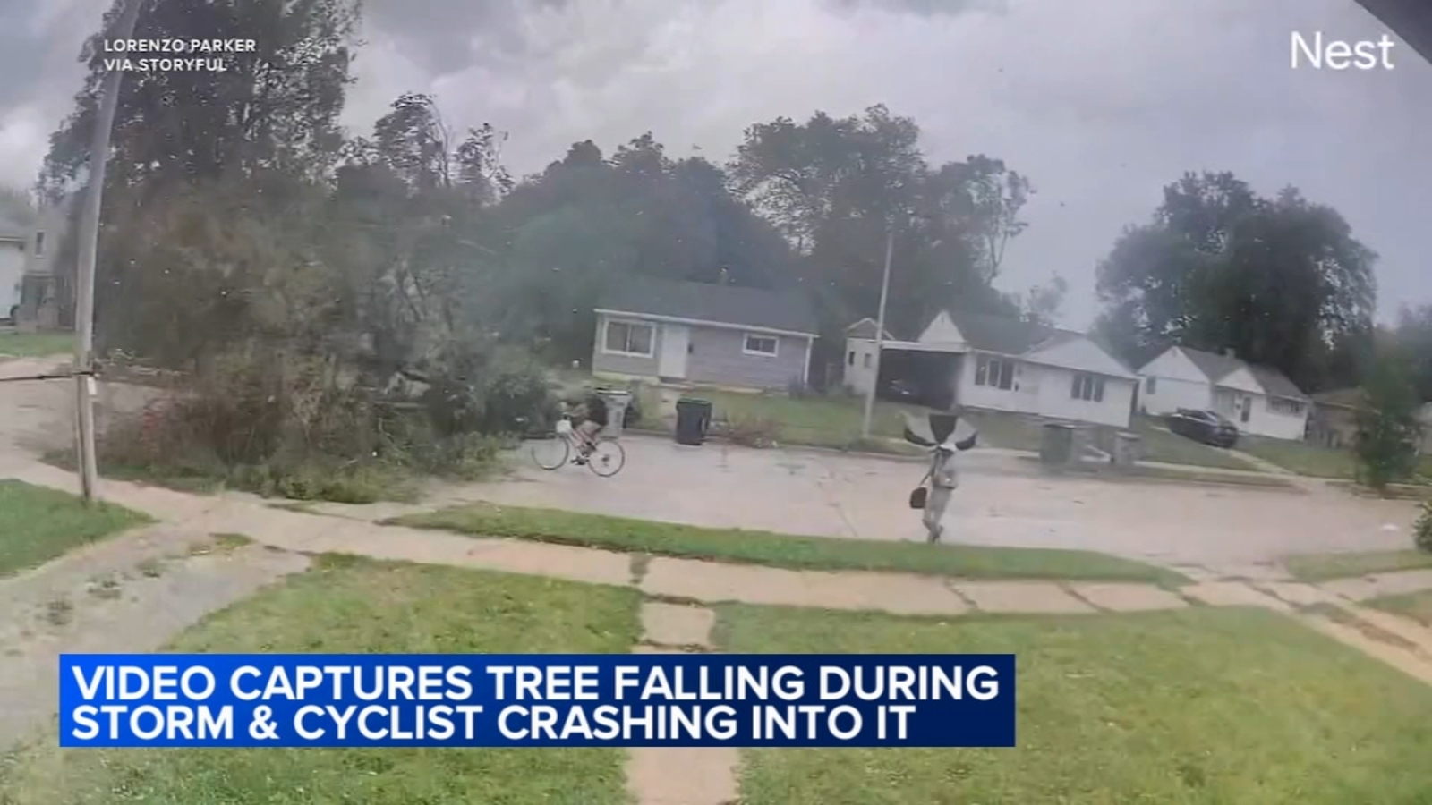 Milwaukee, Wisconsin weather: Doorbell camera captures shocking moment ...