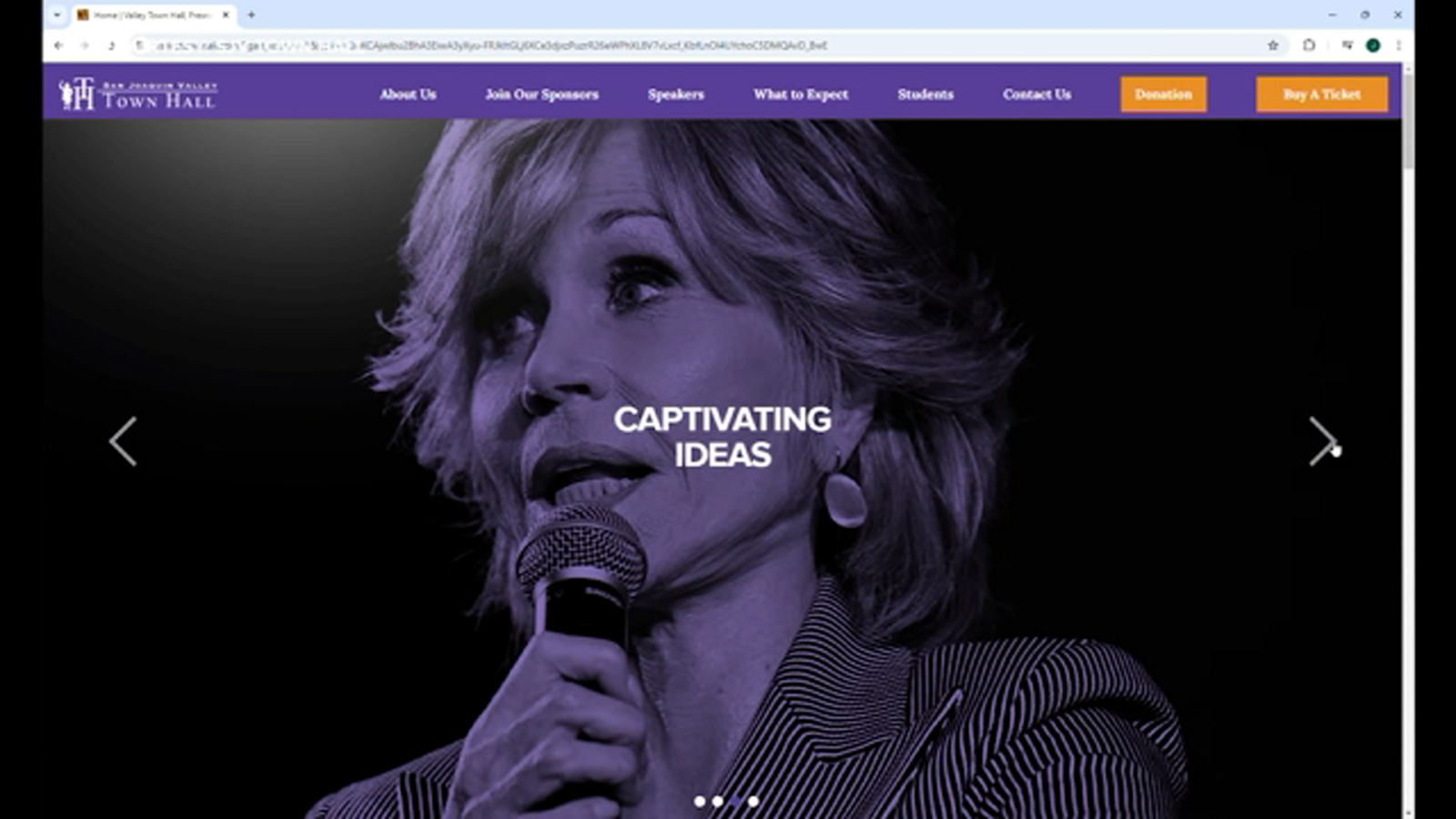 Jane Fonda to speak at San Joaquin Valley Town Hall