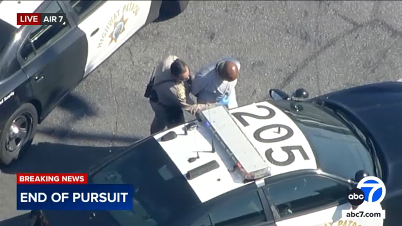 Suspected DUI driver in custody after chase from Inland Empire to Los ...