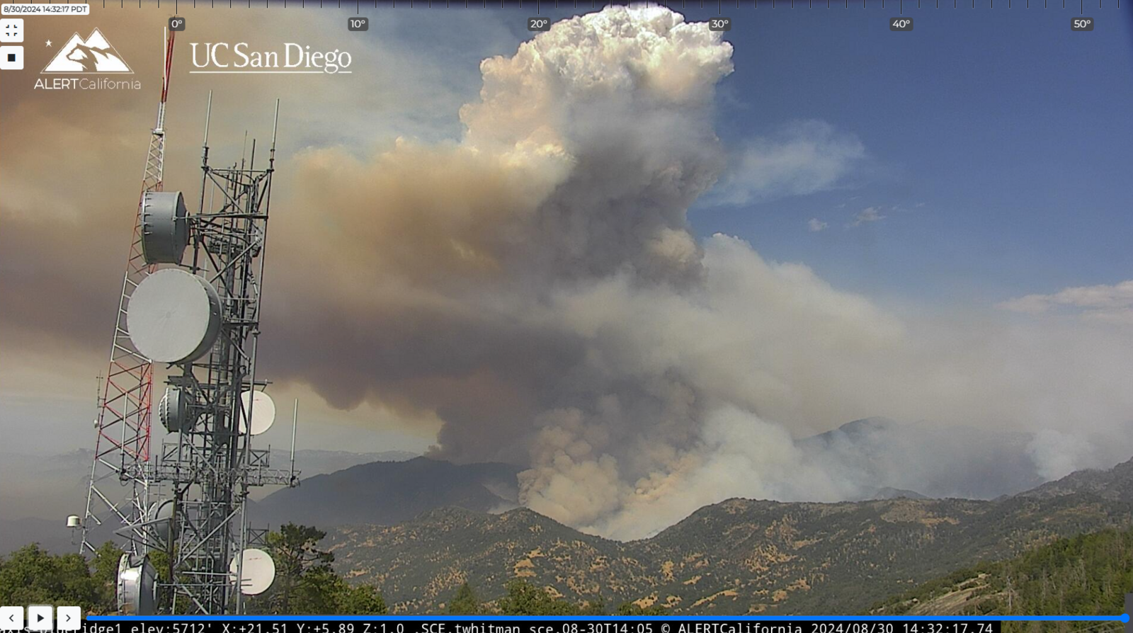 New evacuation order and warning issued as Coffee Pot Fire burns in Tulare County