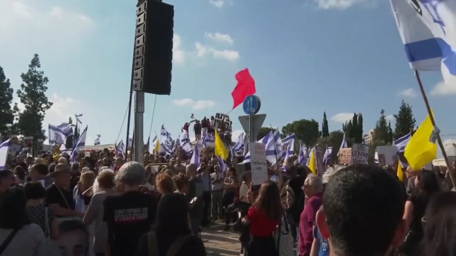 Israelis erupt in protest to demand cease-fire after 6 more hostages die in Gaza