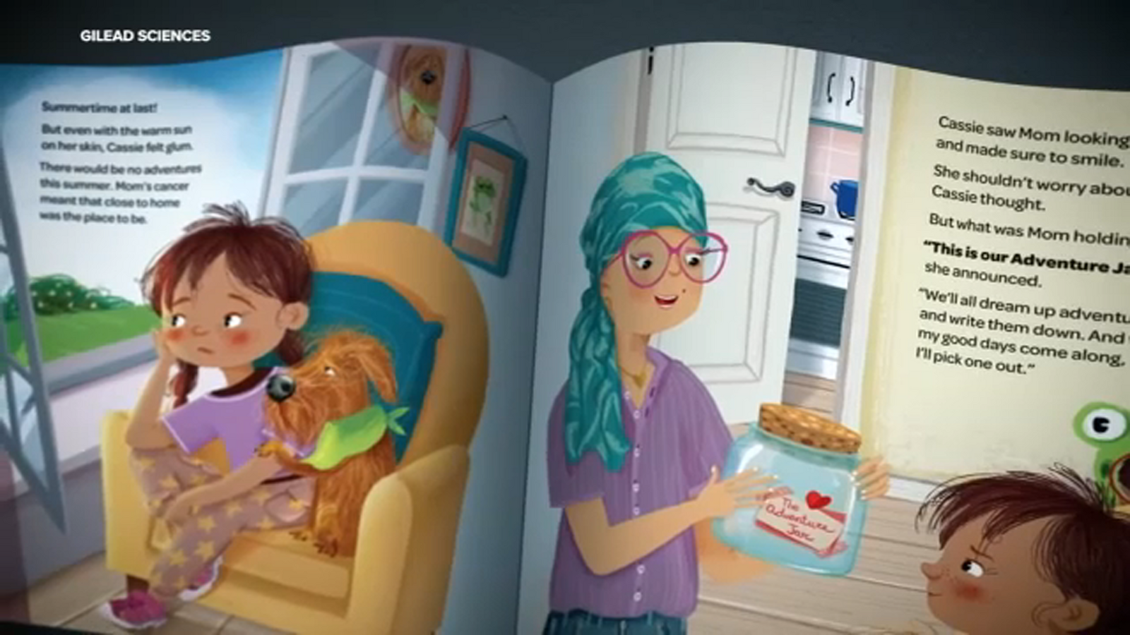 Children's book helping families dealing with Metastatic Breast Cancer