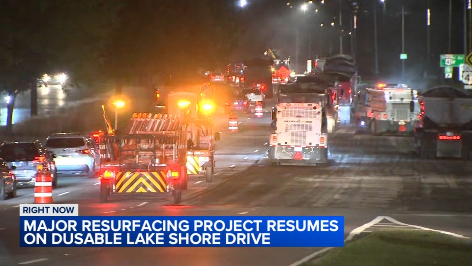North DuSable Lake Shore Drive resurfacing could cause traffic issues ...