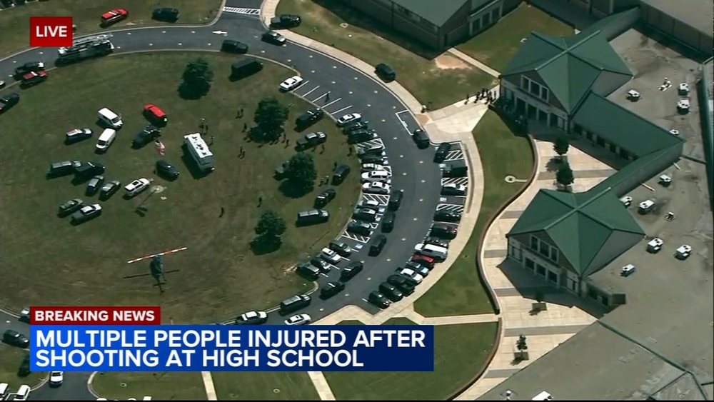Casualties reported in shooting at Georgia high school, suspect in custody: Sheriff