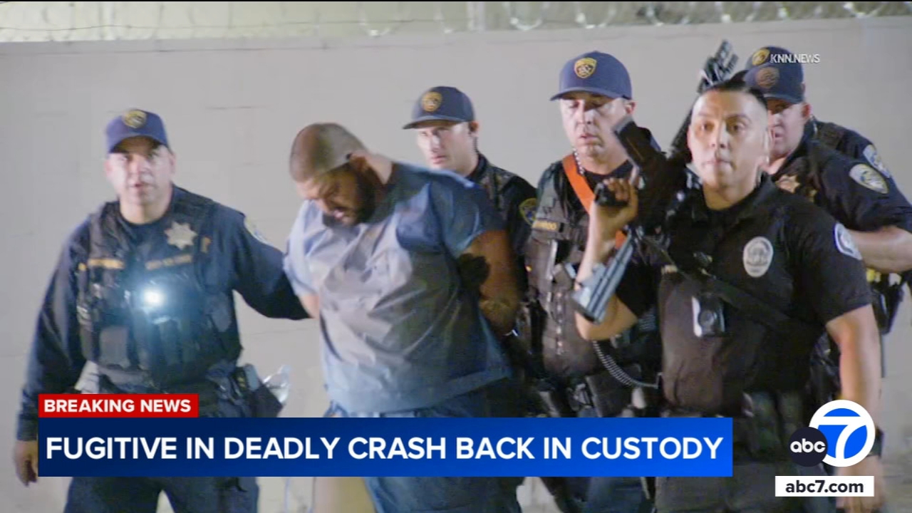 Suspect in deadly Fontana crash captured after escaping police custody