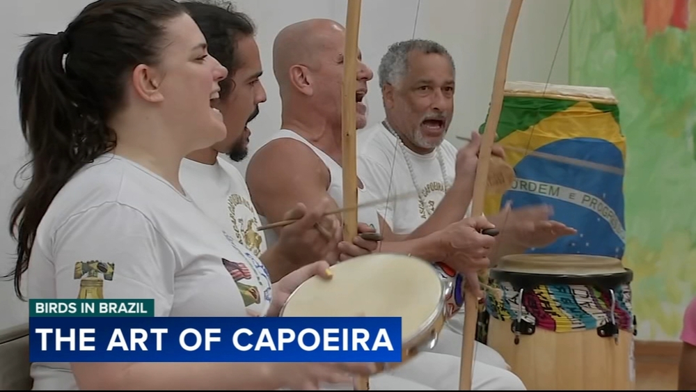 Eagles in Brazil: Learning about the art of capoeira