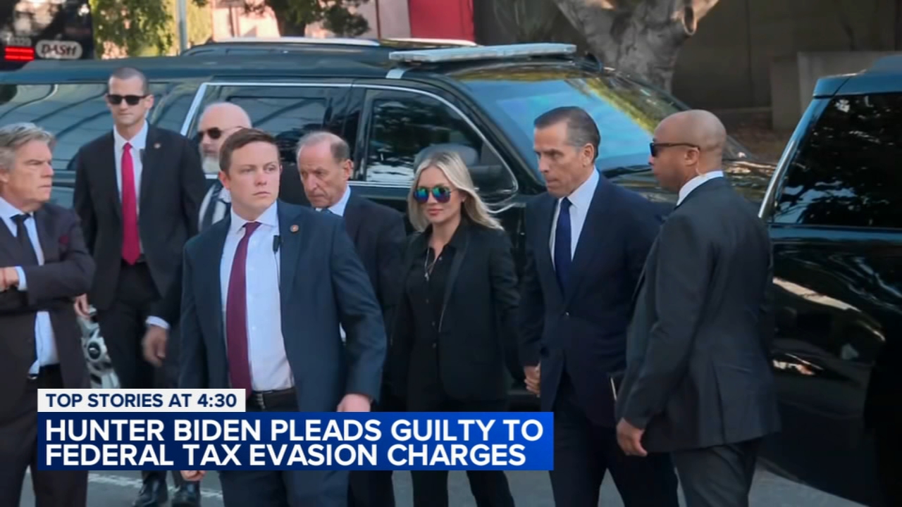 Hunter Biden pleads guilty to tax charges to avoid trial
