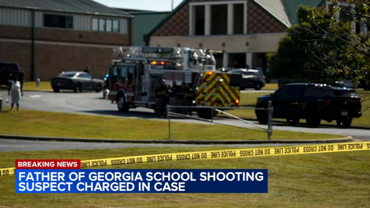 Father of accused Georgia school shooter charged with murder, manslaughter