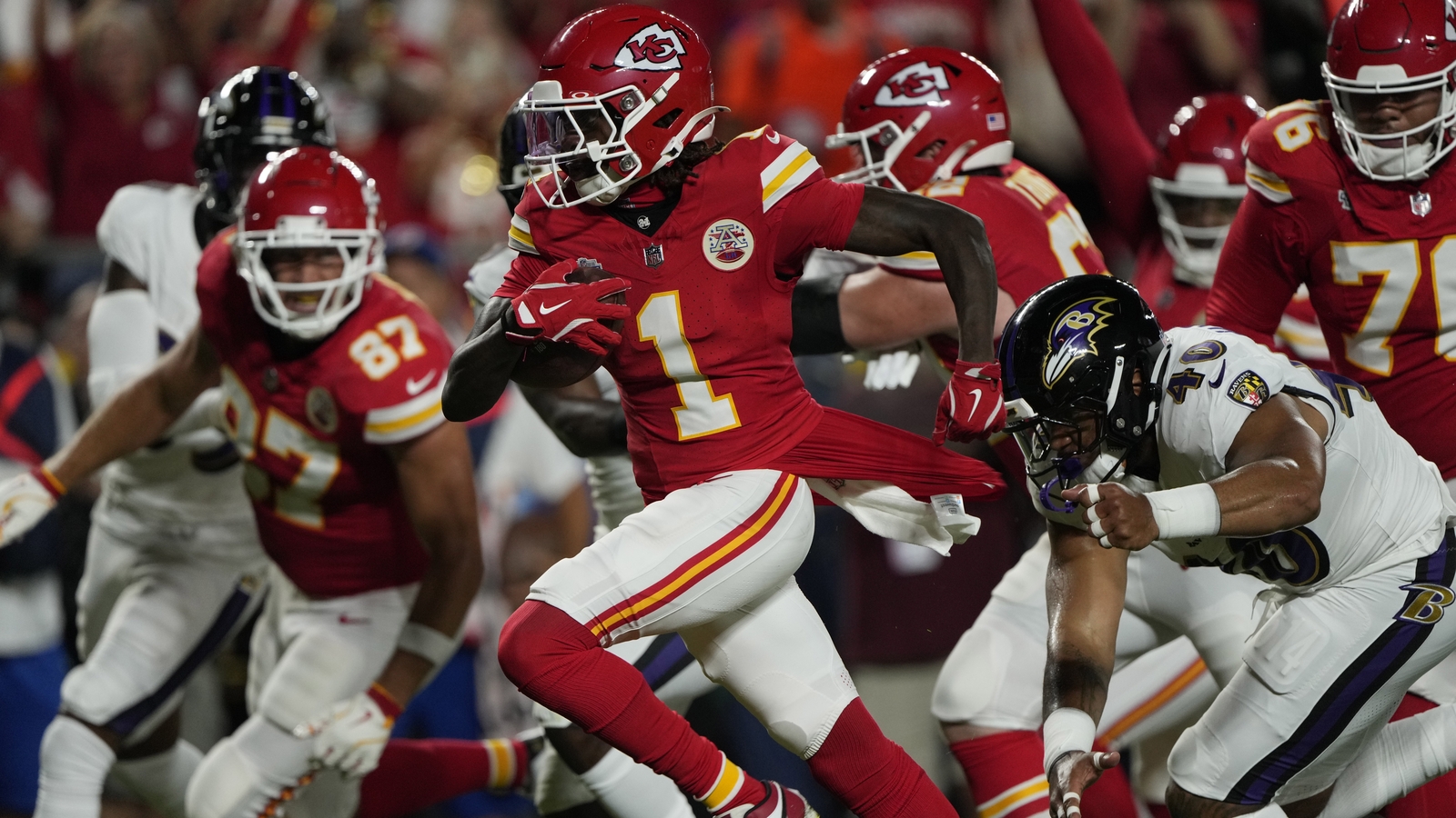 Fresno native Xavier Worthy shines with 2 touchdowns in debut with Chiefs