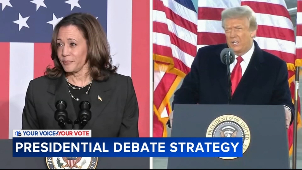How should Harris and Trump prep for debate in Philadelphia?