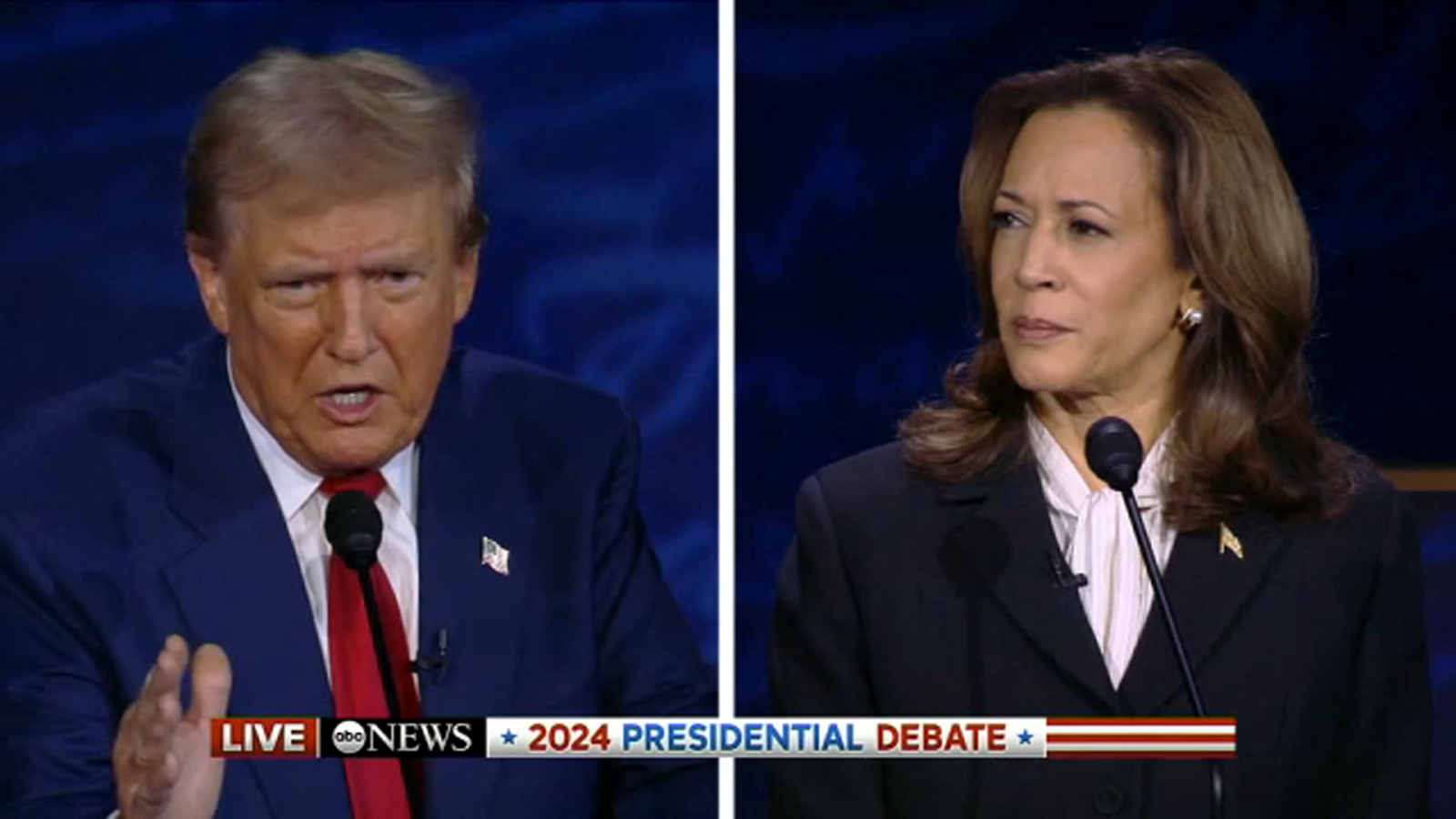 Local Republicans and Democrats react to presidential debate between Harris and Trump