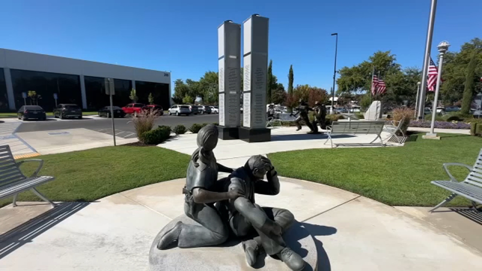 Ceremony at California 9/11 Memorial to honor victims of September 11 attacks