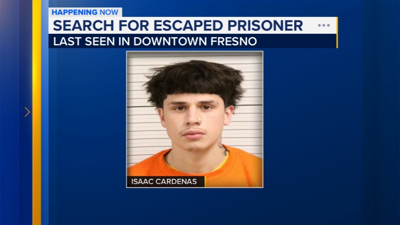 Police searching for man who escaped custody in Downtown Fresno