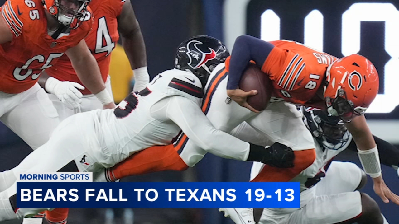 
Bears fall to Texans