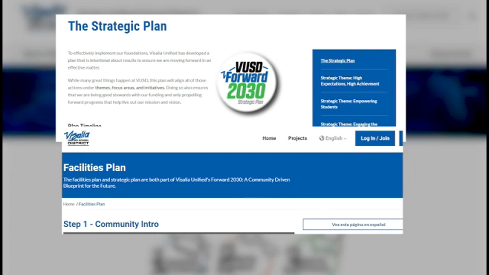 Visalia Unified School District holding meetings to ask for input on its facilities plan