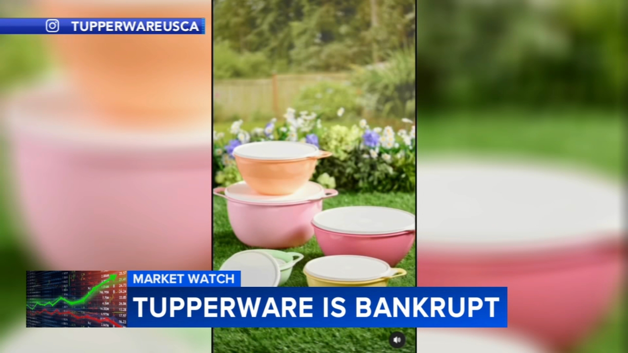 Tupperware files for bankruptcy