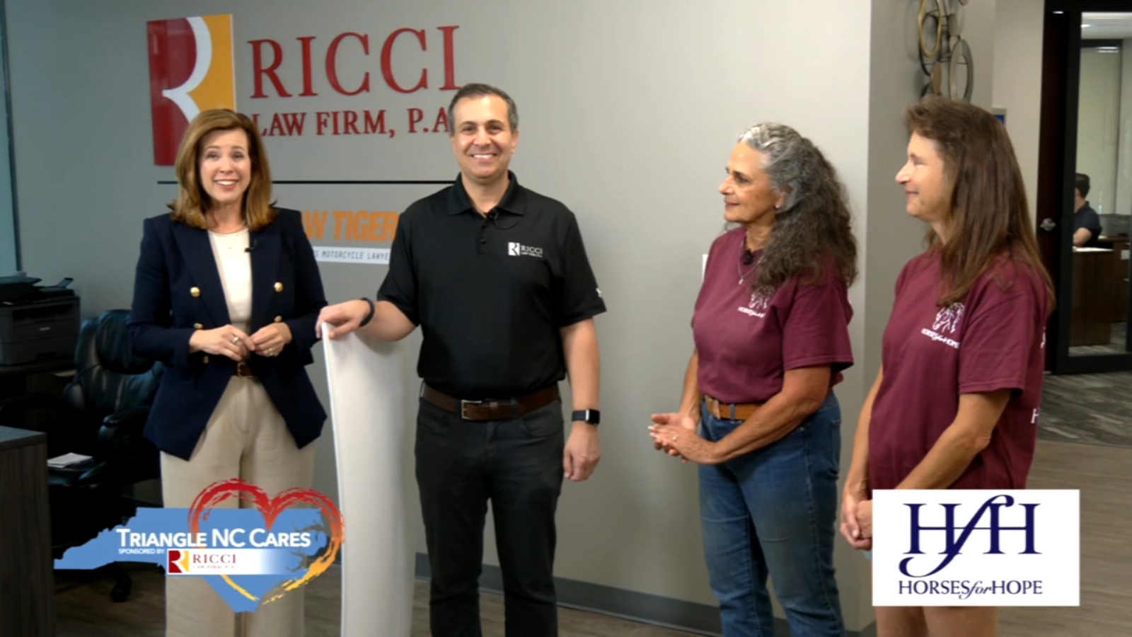 Horses for Hope is the October Triangle NC Cares Award winner