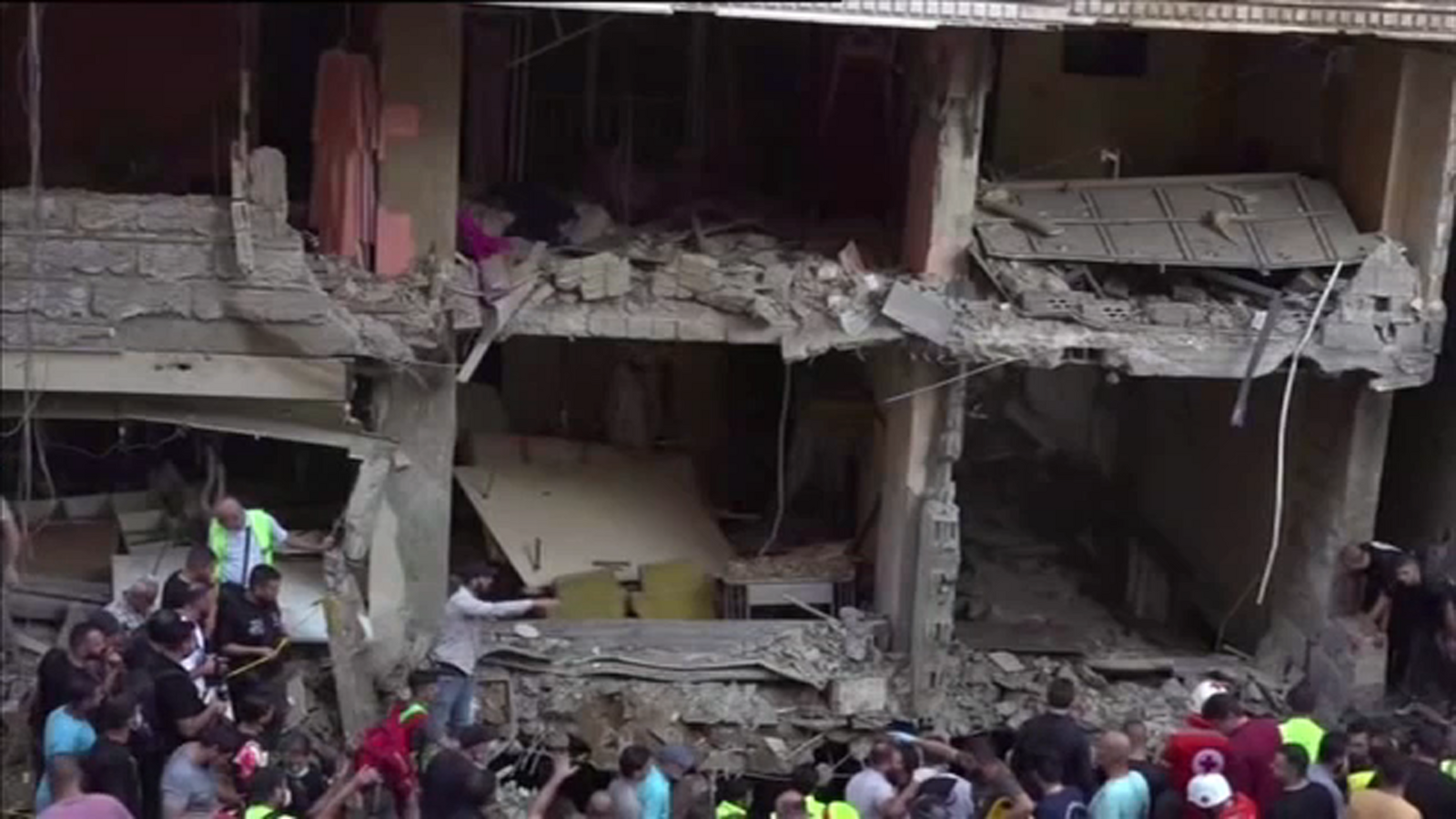 Two Hezbollah leaders among 37 people killed in Beirut apartment block strike: Israel