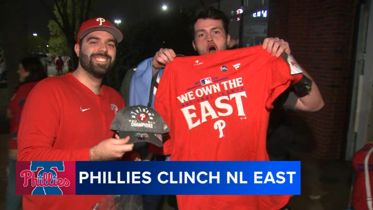 Fans ecstatic after Phillies clinch first NL East title since 2011 with 6-2 win over Cubs
