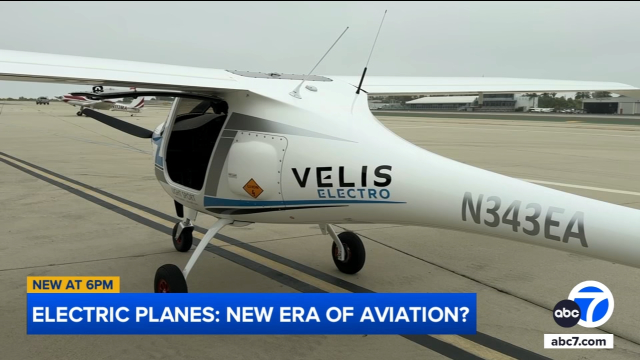 First FAA-certified electric aircraft arrives at Santa Monica Airport