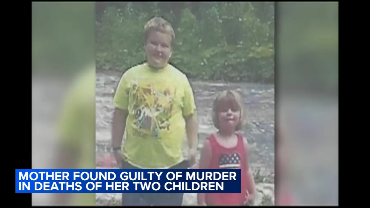 Pennsylvania mother found guilty in hanging deaths of 2 young children