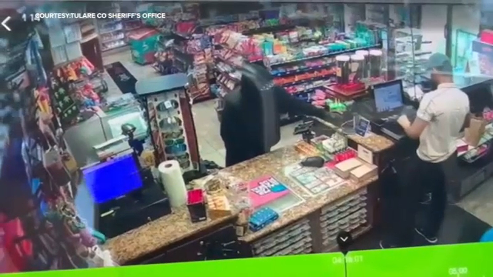 Suspect wanted for armed robbery of Tulare County Valero Gas Station