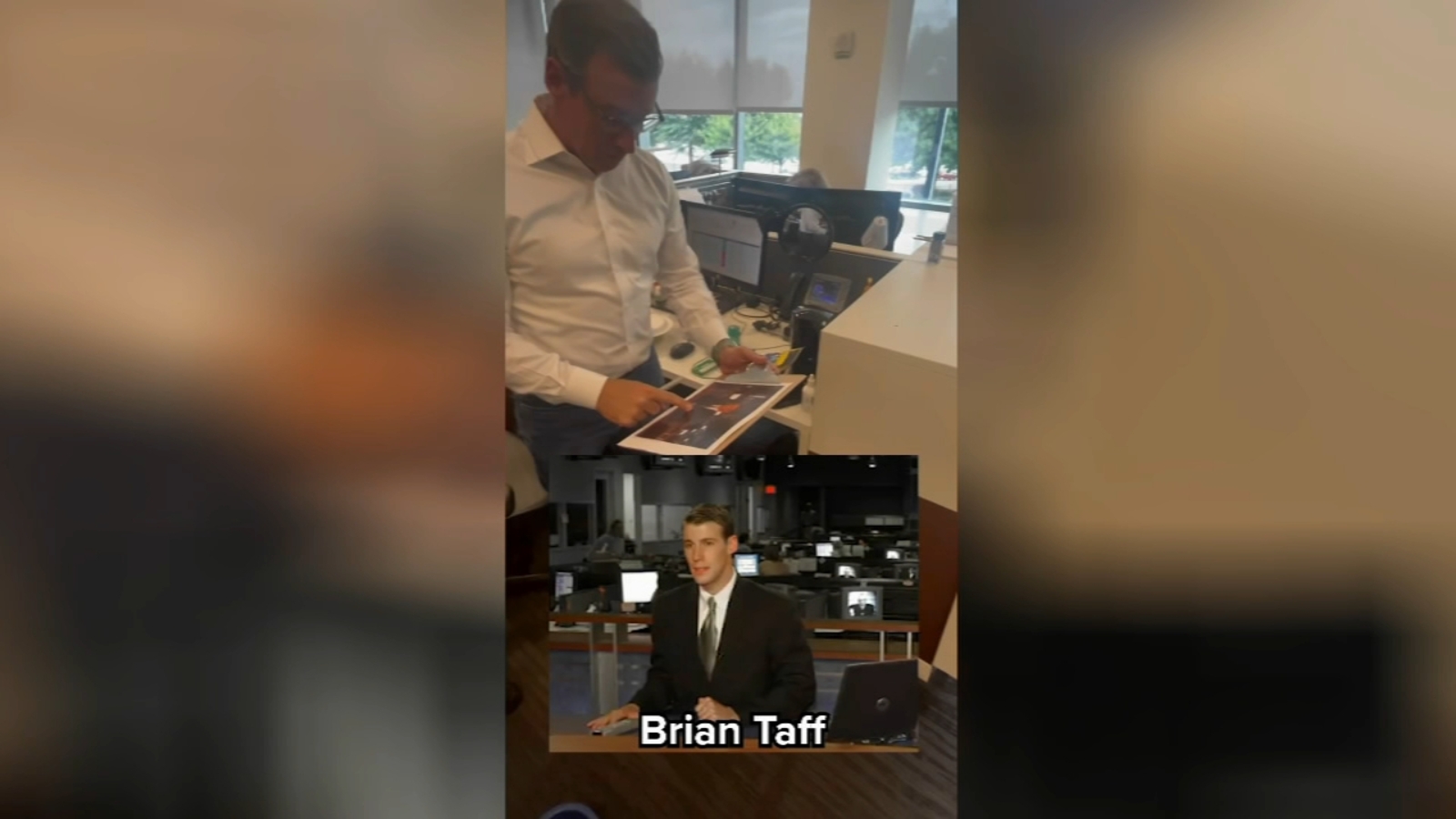 WATCH: Anchors at 6abc autograph old photos! - 6abc Philadelphia