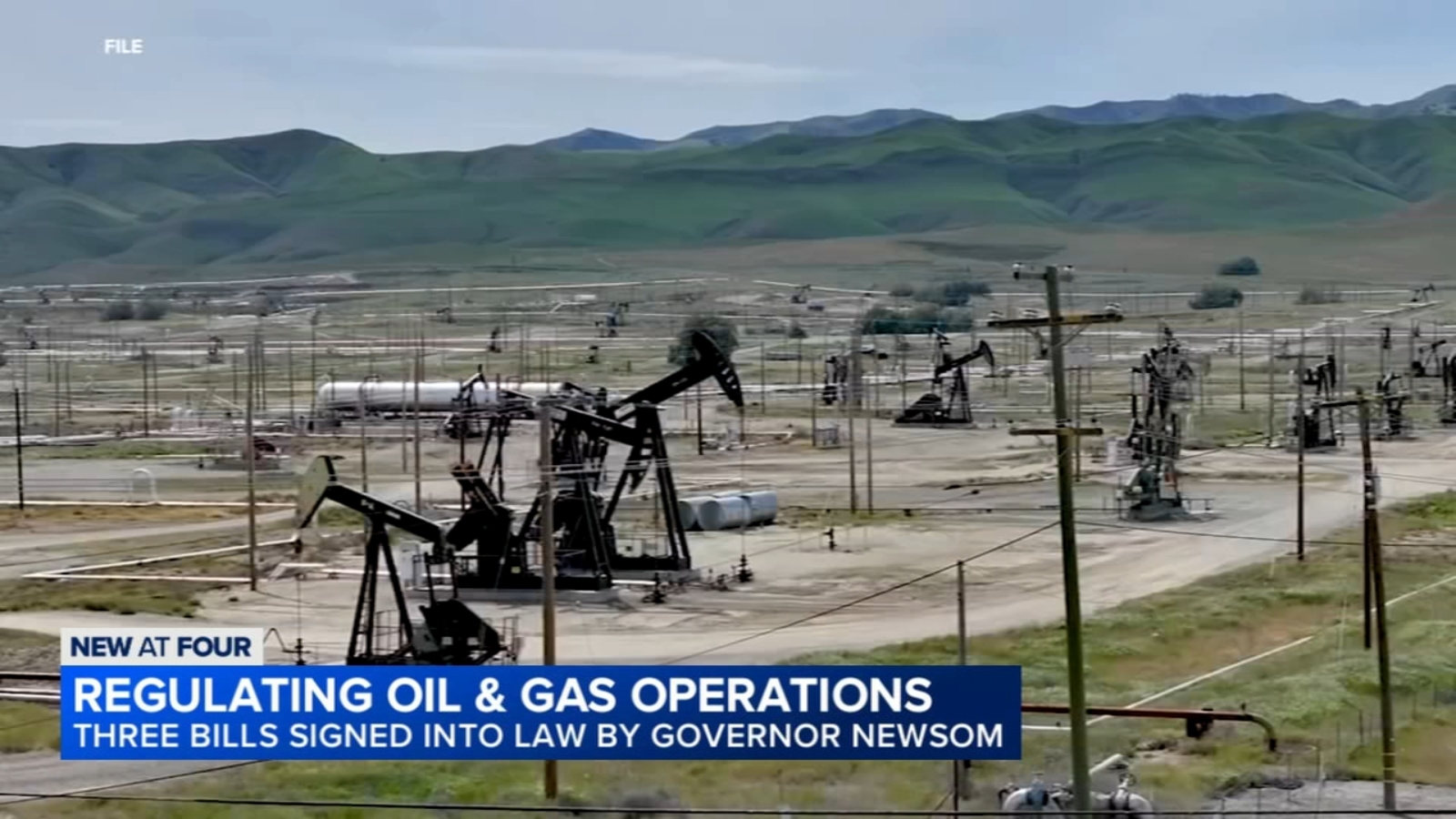 Governor Newsom signs bills aimed at addressing health concerns related to oil and gas operations