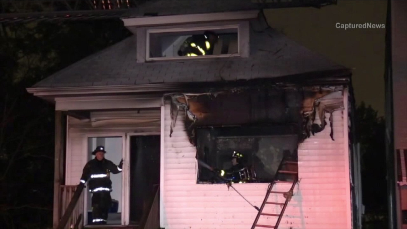 2 rescued from burning home in West Englewood ABC7 Chicago