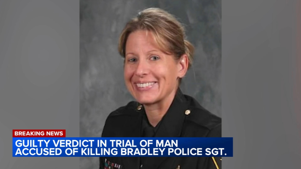 Man found guilty in shooting death of Bradley police sergeant