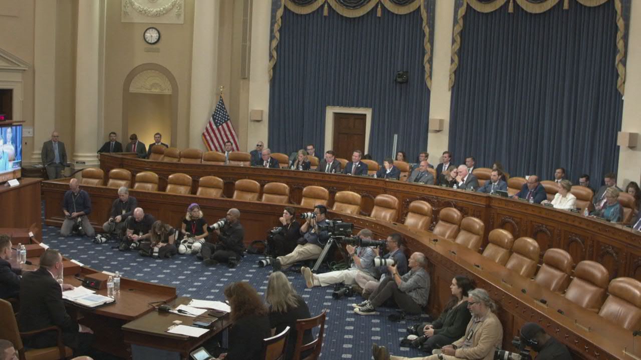 Hearing today.on assassination attempts against Donald Trump