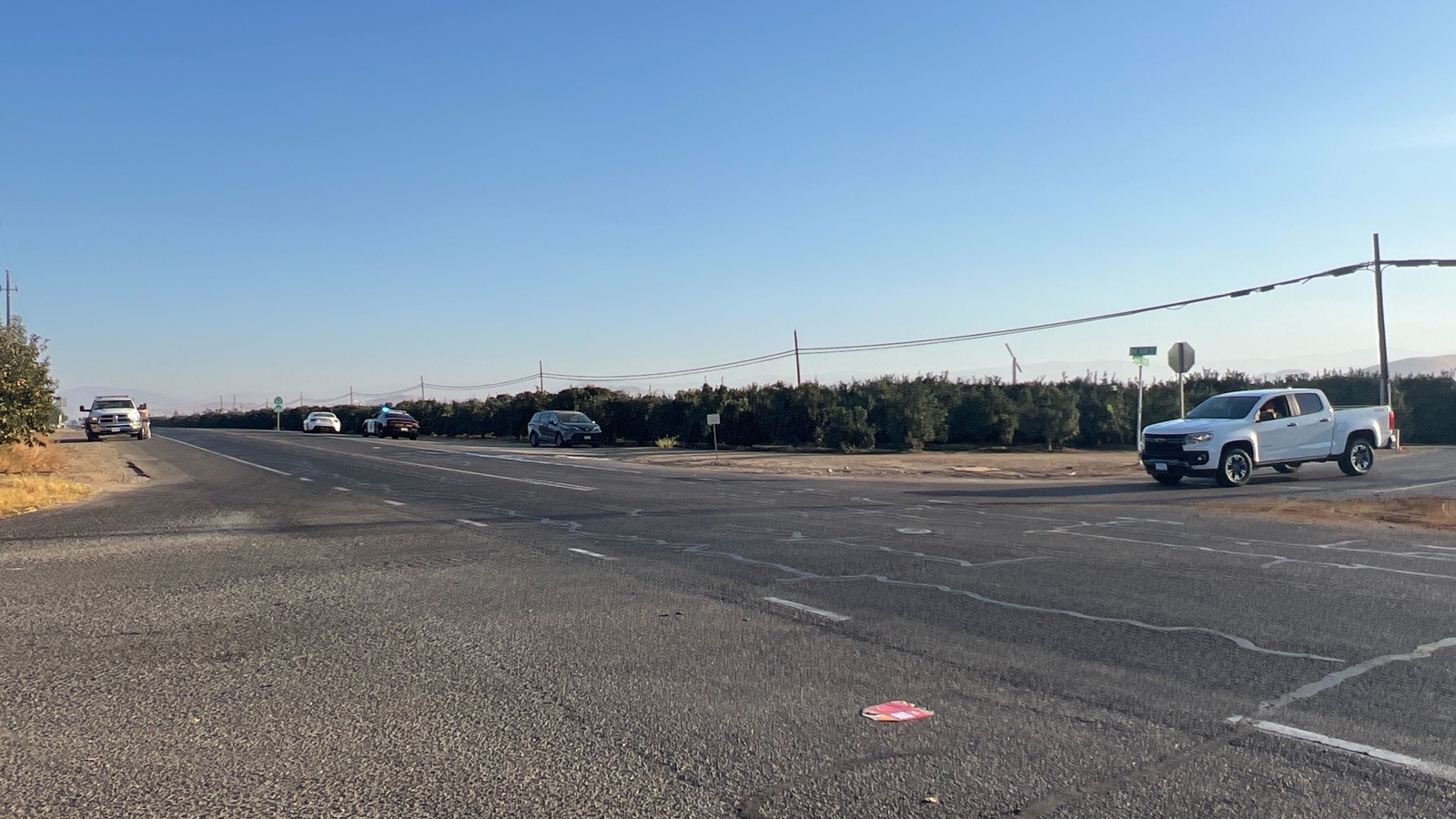 Man struck and killed picking up crash debris in Tulare County, CHP says
