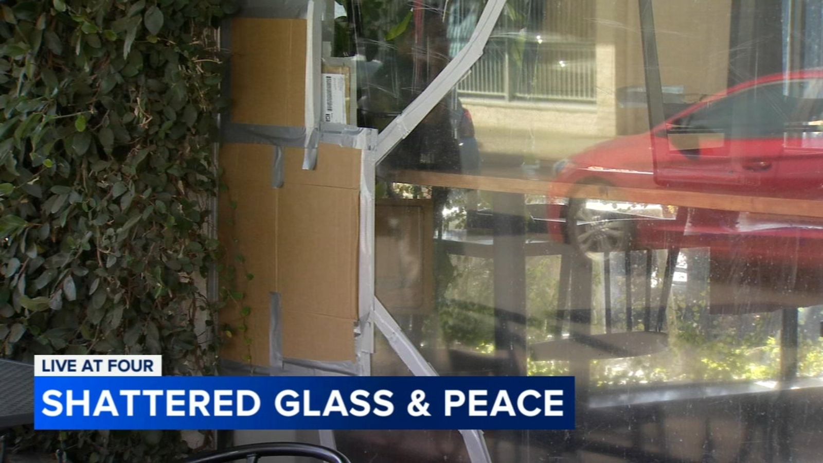 Vandals shatter glass and peace in Fresno's Tower District