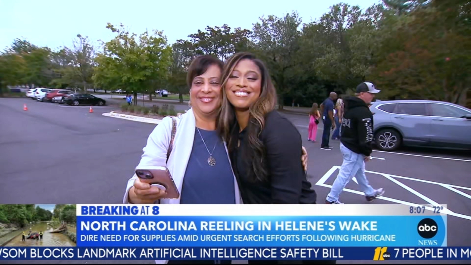 Morgan Norwood | Former ABC11 reporter reunites with mom who in the NC ...