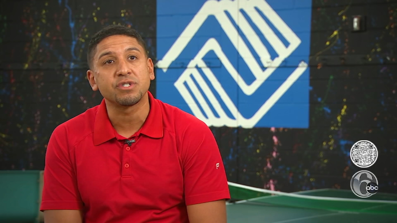 Rick Perez giving back at Olivet Boys and Girls Club