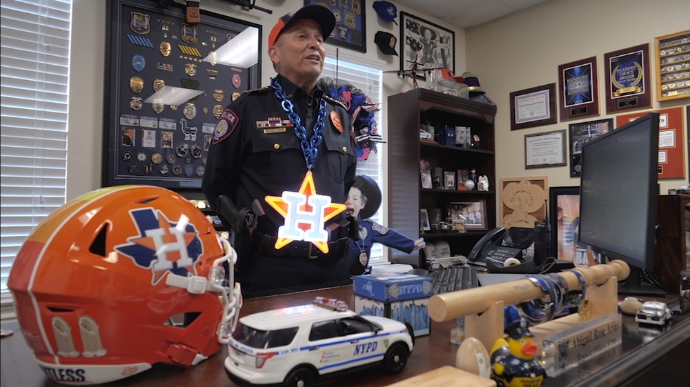 Jamaica Beach Police back Astros with "relentless" spirit