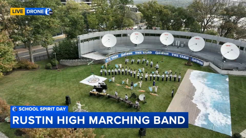 School Spirit: 6abc Welcomes Rustin High Marching Band